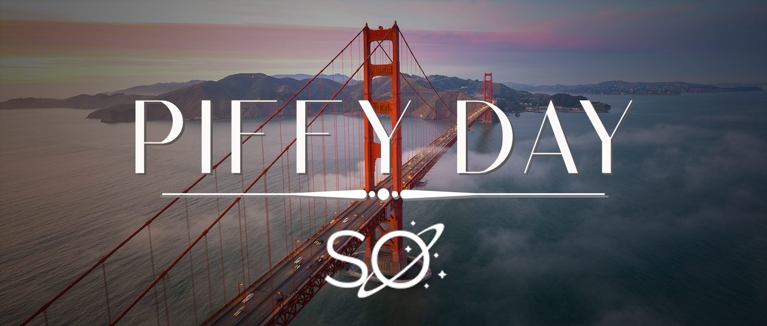 Golden Gate Bridge at Sunset Aerial View, San Francisco , California